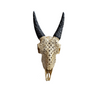 GOAT Skull Celtic Carved