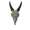 GOAT Skull Gray Mandala